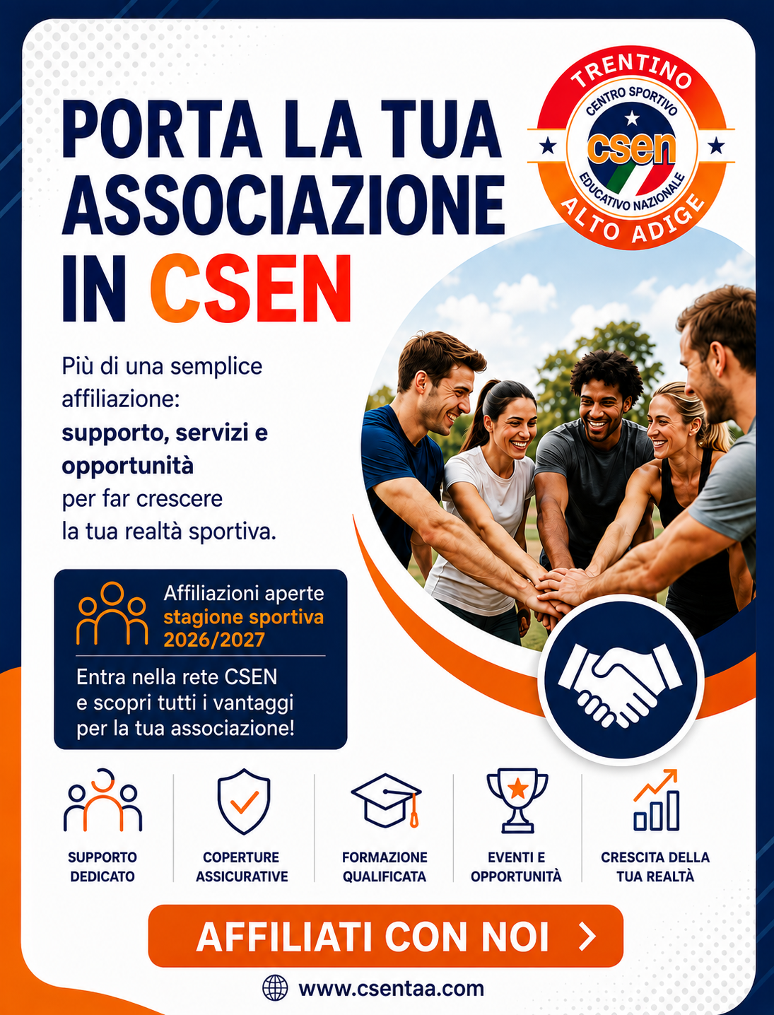 Affiliazioni CSEN TAA